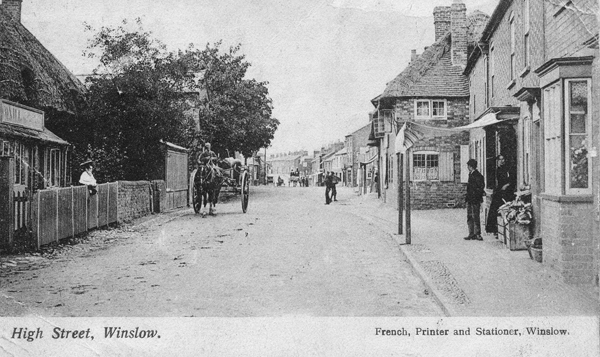 High Street c.1900 showing Coxill's 